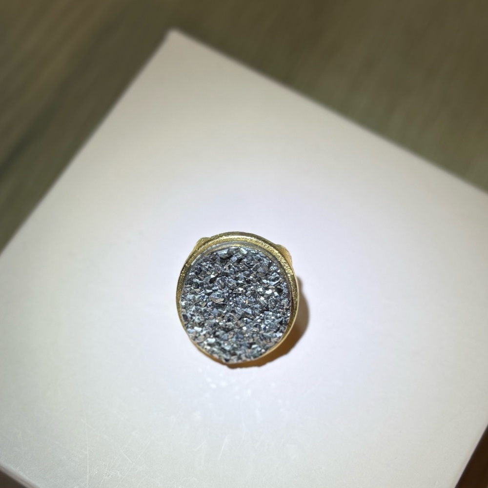 Alexis Bittar Gold and Silver Ring